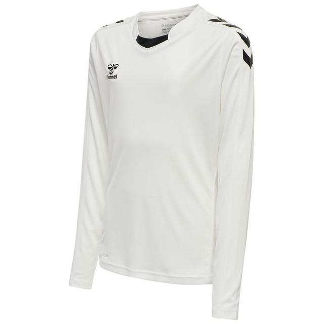 Hummel Playershirt Core L/s - White Kids, size 128 cm on Productcaster.