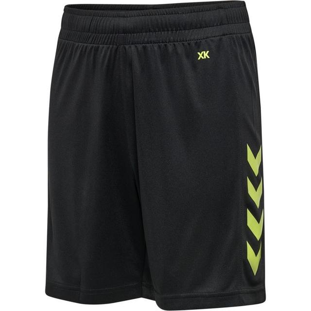 Hummel Football Shorts Core - Black/yellow, size X-Large on Productcaster.