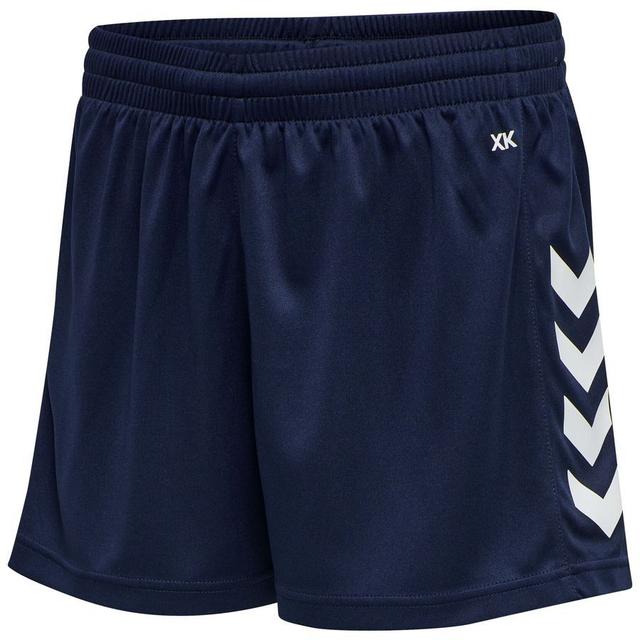 Hummel Football Shorts Core - Marine Kids, size ['152 cm'] on Productcaster.