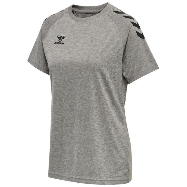 Hummel Playershirt Core - Black Grey Woman, size X-Small on Productcaster.