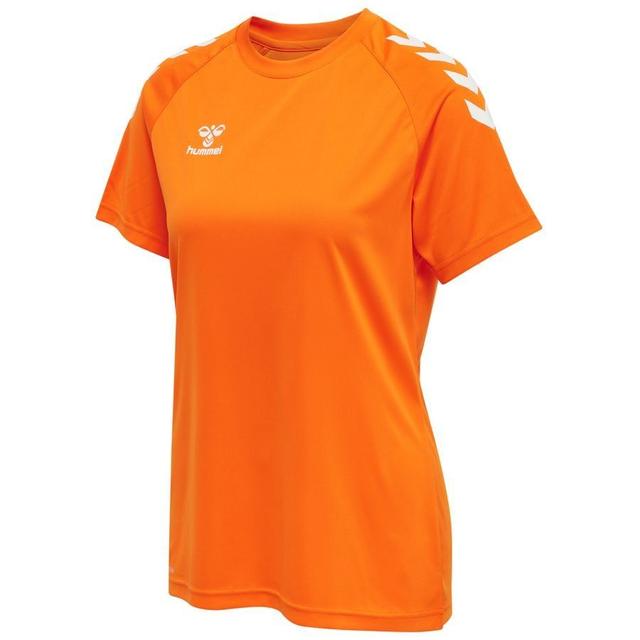 Hummel Playershirt Core - Orange Woman, size Small on Productcaster.