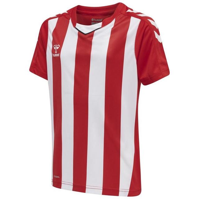 Core Xk Striped Jersey Kids S/s True Red/white - , size 164 cm on Productcaster.