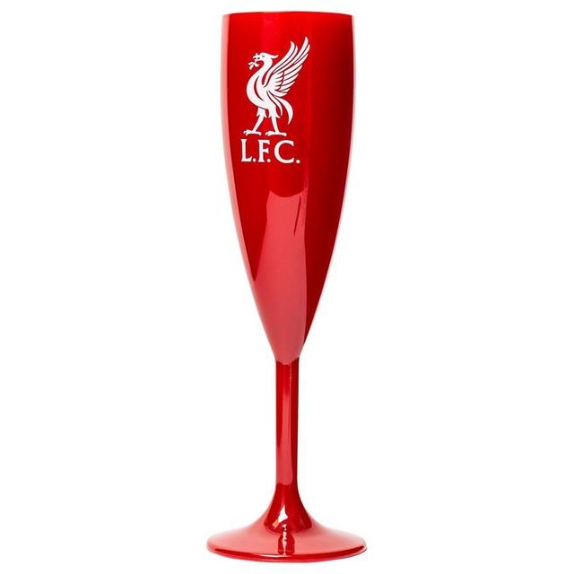 Liverpool Plast Champagne Glas - Röd - Liverpool FC, storlek One Size on Productcaster.