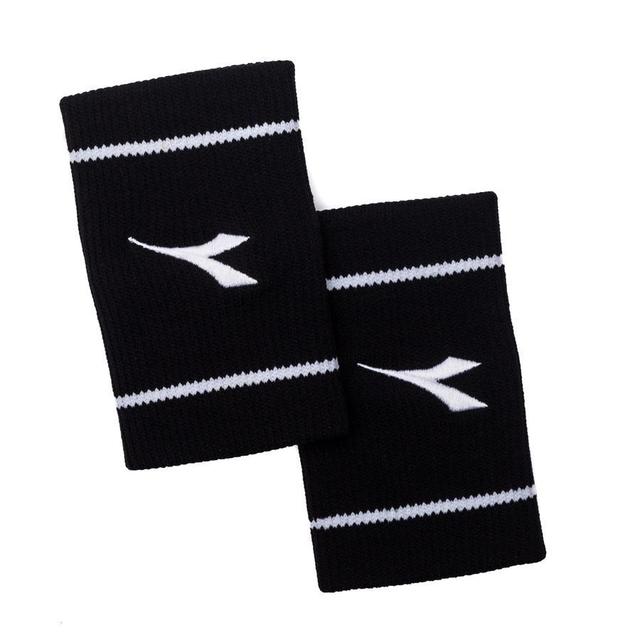 Diadora Sweatbands Wide Logo - Black/white, size One Size on Productcaster.