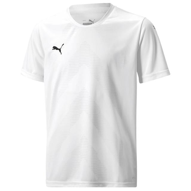 PUMA Playershirt Teamglory - White/black Kids, size 116 cm on Productcaster.