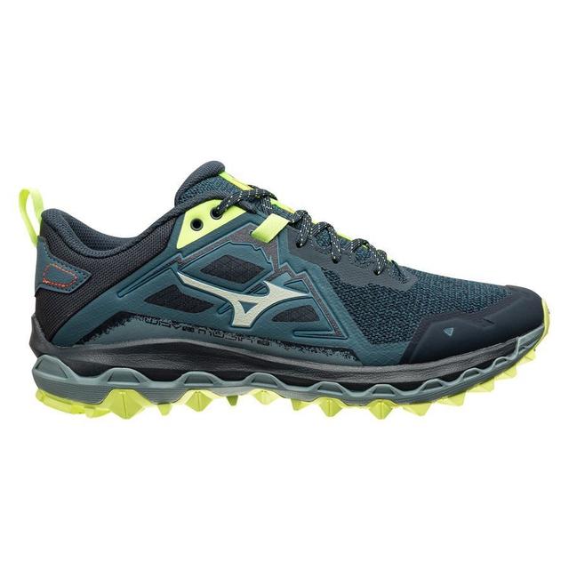 Mizuno Hardloopschoenen Wave Mujin 8 - Navy/neon, maat 46½ on Productcaster.