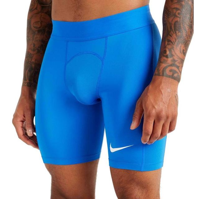 Nike Pro Compression Tights Dri-fit Strike - University Blue/white, size Medium on Productcaster.