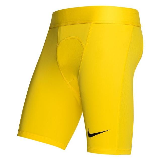 Nike Pro Compression Tights Dri-fit Strike - Tour Yellow/black, size Large on Productcaster.