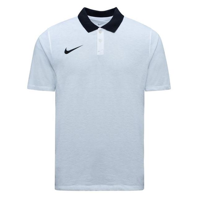 Nike Polo Dri-fit Park 20 - White/black, size Large on Productcaster.