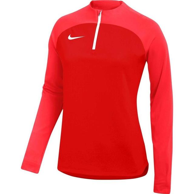 Nike Training Shirt Dri-fit Academy Pro Drill - University Red/bright Crimson/white Woman, size Large on Productcaster.