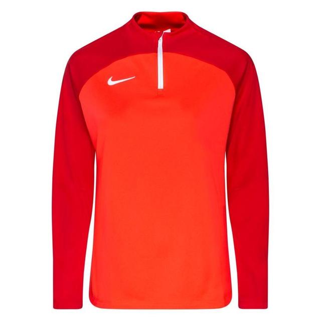 Nike Training Shirt Dri-fit Academy Pro Drill - Bright Crimson/university Red/white Woman, size Medium on Productcaster.