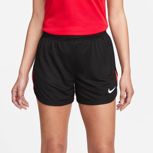 Nike Training Shorts Dri-fit Academy Pro - Black/bright Crimson/white Woman, size Large on Productcaster.