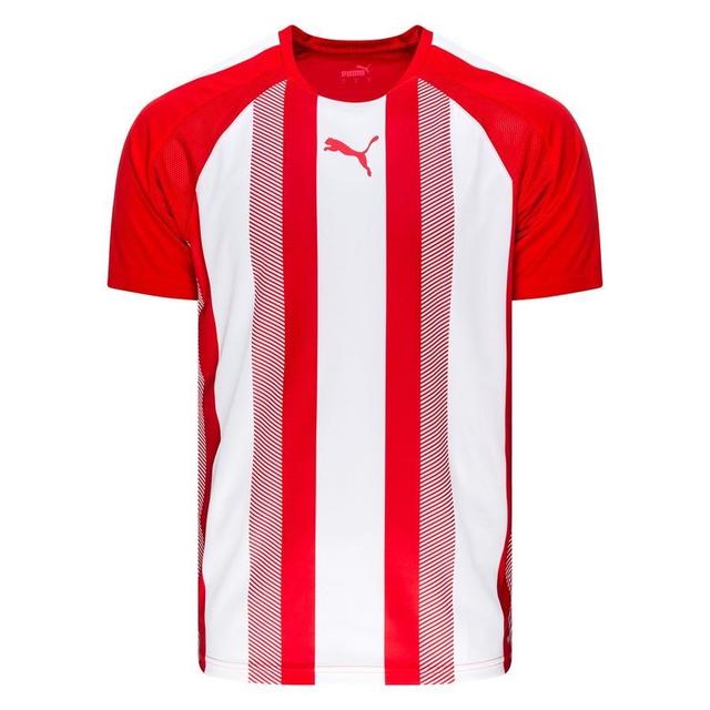 PUMA Playershirt Teamliga - PUMA Red/white, size Medium on Productcaster.