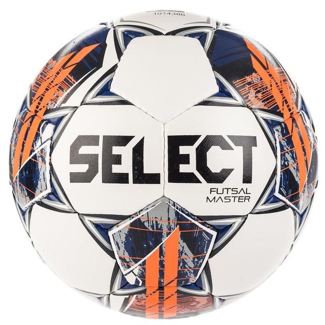 Select Football Futsal Master Grain V22 - White/orange, size Ball SZ. Futsal on Productcaster.