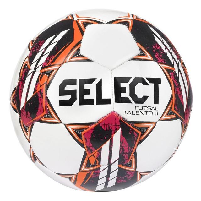 Select Football Futsal Talento 11 V23 - White/orange, size Ball SZ. 52,5,5-54,5cm on Productcaster.