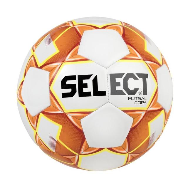 Select Football Futsal Copa - White/orange, size Ball SZ. Futsal on Productcaster.