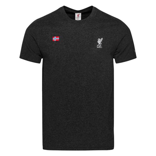 Liverpool T-shirt Norway Flag - Charcoal Heather - , size X-Large on Productcaster.