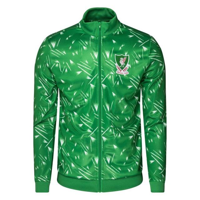 Liverpool Track Jacket 1989 Goalkeeper - Green/white - , size XX-Large on Productcaster.