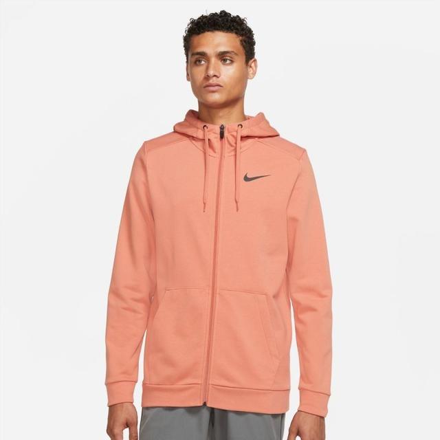 Nike Dri-fit Hoodie - Madder Root/black, size Small on Productcaster.