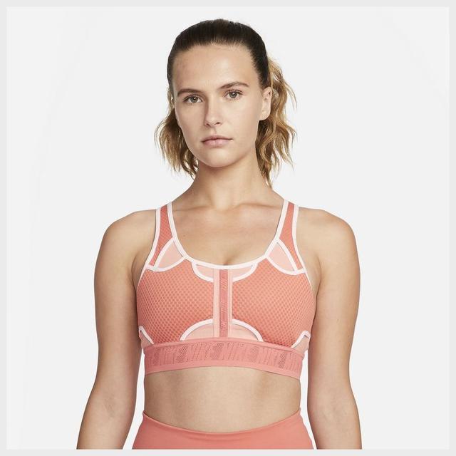 Nike Sports Bra Dri-fit Adv Swoosh - Madder Root Women, size X-Small on Productcaster.