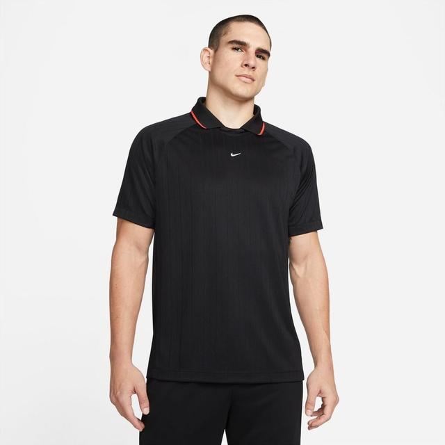 Nike F.C. T-shirt Dri-fit Tribuna - Black/habanero Red/white, size X-Large on Productcaster.