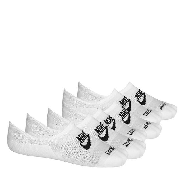 Nike Socks No-show Everyday Plus Cush 3-pack - White/black, size XL: 46-50 on Productcaster.