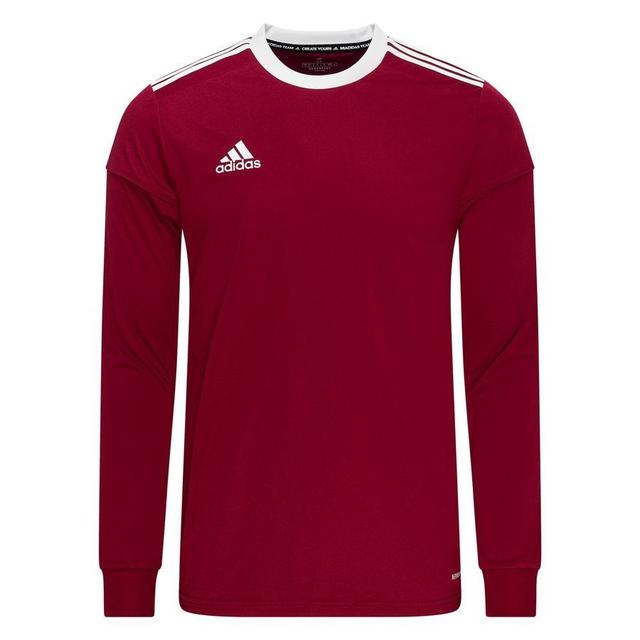 adidas Goalkeeper Shirt Squadra 17 - Red Long Sleeves, size Small on Productcaster.