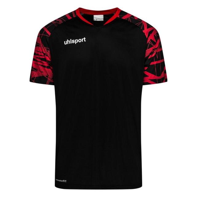 Uhlsport Goalkeeper Shirt Goal 25 Hyperred - Black/red, size X-Large on Productcaster.