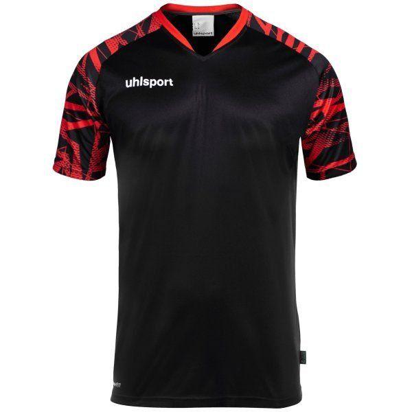 Uhlsport Goalkeeper Shirt Goal 25 - Black/red Kids, size 116 cm on Productcaster.