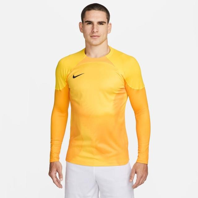 Nike Goalkeeper Shirt Dri-fit Adv Gardien Iv L/s - Tour Yellow/university Gold/black, size Large on Productcaster.