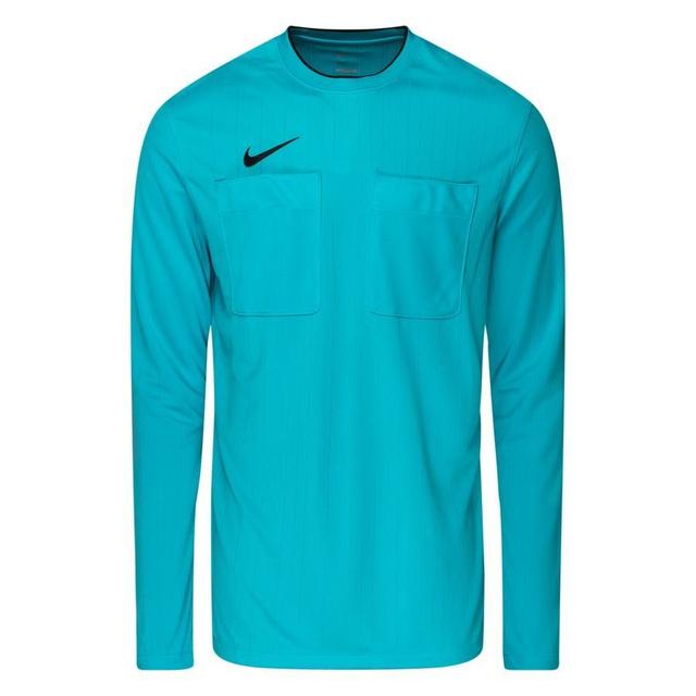 Nike Referee's Shirt II Dri-FIT - Chlorine Blue/Black Long Sleeves, size X-Small on Productcaster.