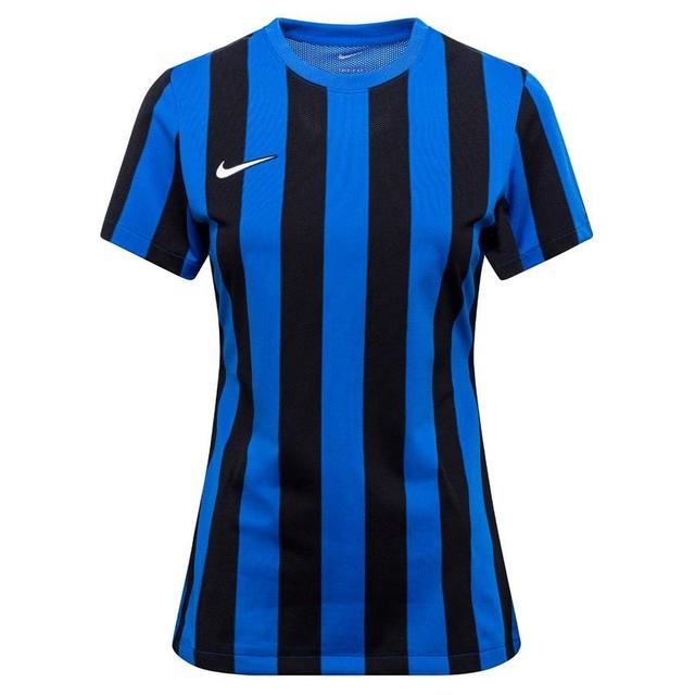 Nike Playershirt Dri-fit Striped Division Iv - Royal Blue/black/white Women, size X-Large on Productcaster.