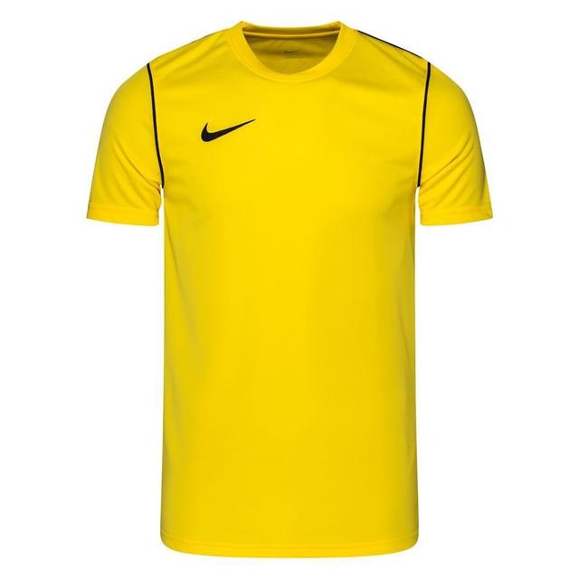 Nike Training T-shirt Dri-fit Park 20 - Yellow/black, size X-Large on Productcaster.