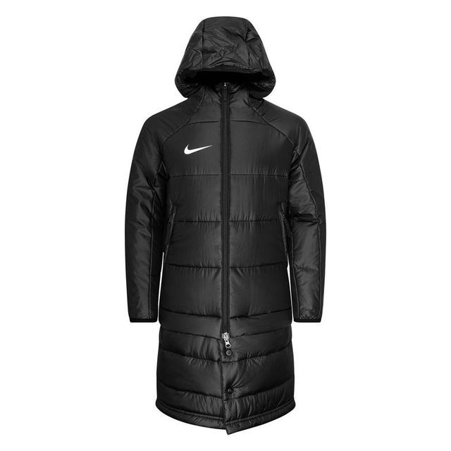 Nike Winter Jacket Therma-fit Academy Pro - Black/white Kids, size XS: 122-128 cm on Productcaster.