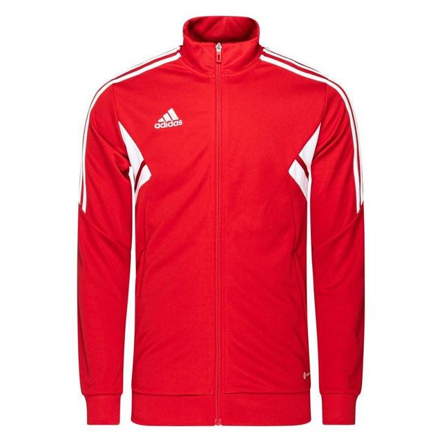 adidas Track Jacket Condivo 22 Aeroready - Team Power Red/white, size X-Large on Productcaster.