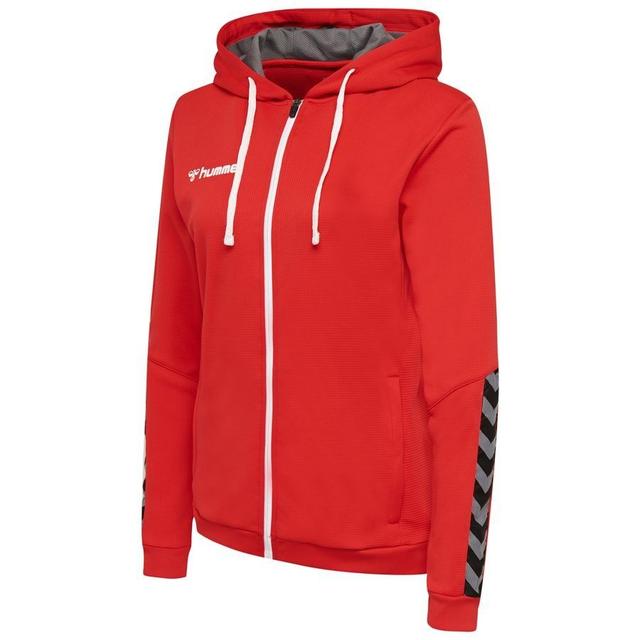 Authentic Poly Zip Hoodie Woman - , size X-Small on Productcaster.