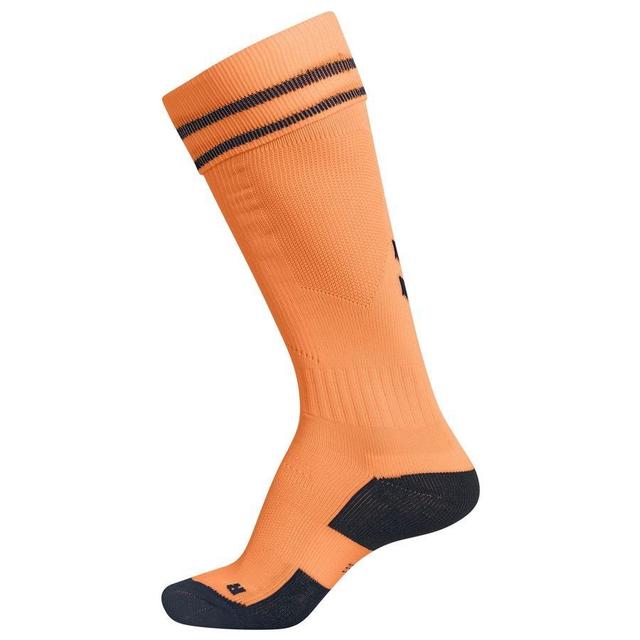 Hummel Football Socks Element - Orange/black, size 39-42 on Productcaster.