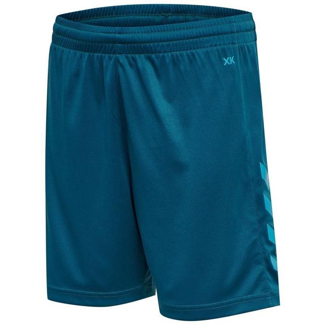 Hummel Football Shorts Core - Blue Oil Kids, size 140 cm on Productcaster.