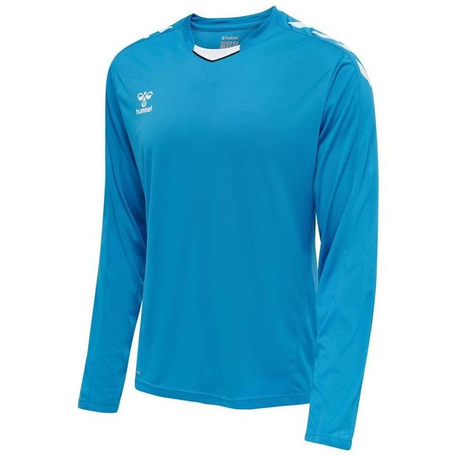 Hummel Playershirt Core L/s - Blue Danube, size Medium on Productcaster.