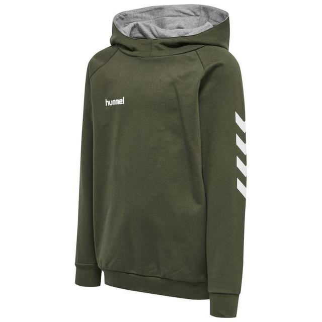 Pkids Hoodie With a High Collar And Sleek Shoulder Chevrons - , size 140 cm on Productcaster.