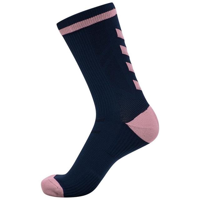 Hummel Socks Elite Low - Navy/pink, size ['31-34'] on Productcaster.