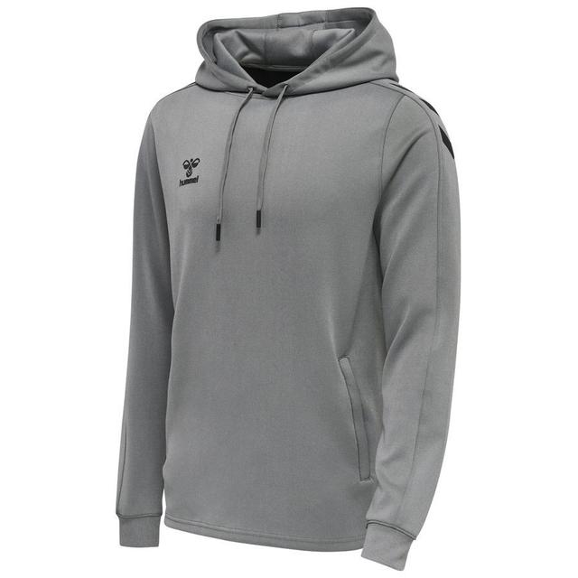 Hummel Hoodie Core Xk Poly - Grey, size Large on Productcaster.