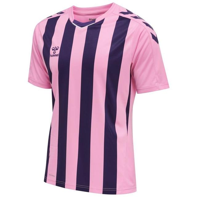 Hummel Playershirt Hmlcore Xk Striped - Cotton Candy/acai, size X-Large on Productcaster.