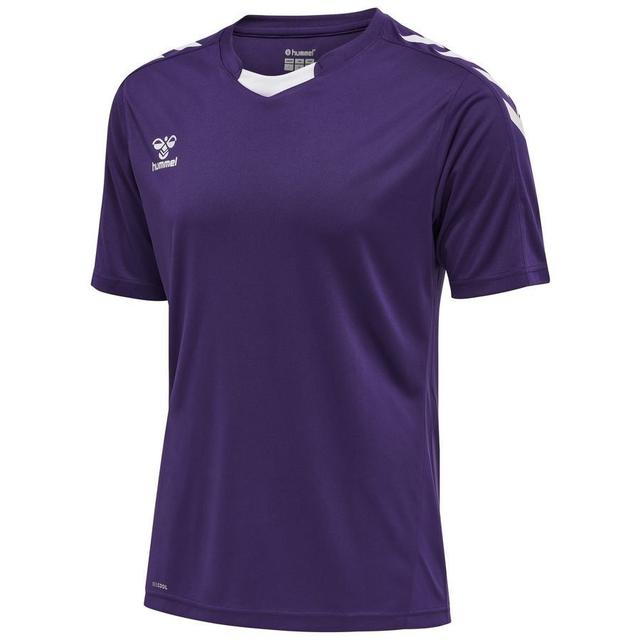 Hummel Playershirt Core - Acai/white, size Small on Productcaster.