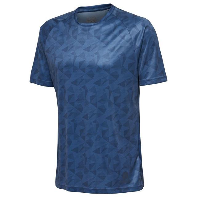 Sportliches Kurzarm-T-Shirt mit durchgängigem Muster - Hummel, Größe 176 cm on Productcaster.