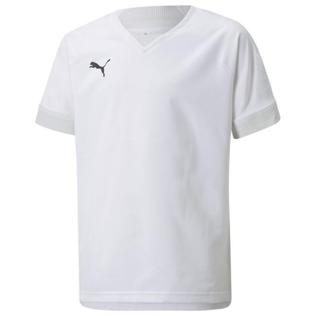 PUMA Voetbalshirt Teamfinal - Wit/grijs Kids, maat 140 cm on Productcaster.