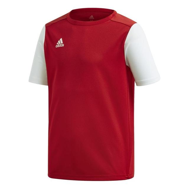 adidas Playershirt Estro 19 - Power Red/white Kids, size 164 cm on Productcaster.