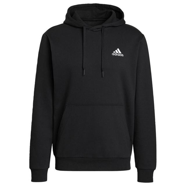 adidas Hettegenser Essentials Fleece - Sort/hvit, størrelse 3XL on Productcaster.