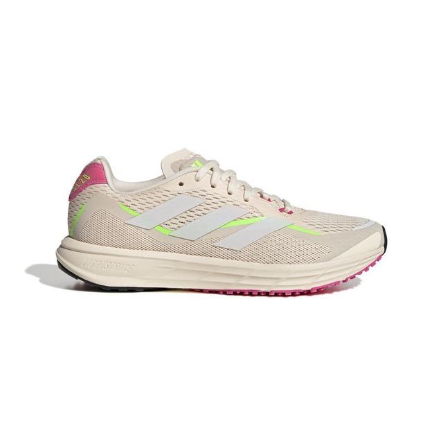 adidas Running Shoe Sl20.3 - Ecru Tint/zero Metallic/solar Green Woman, size 38⅔ on Productcaster.