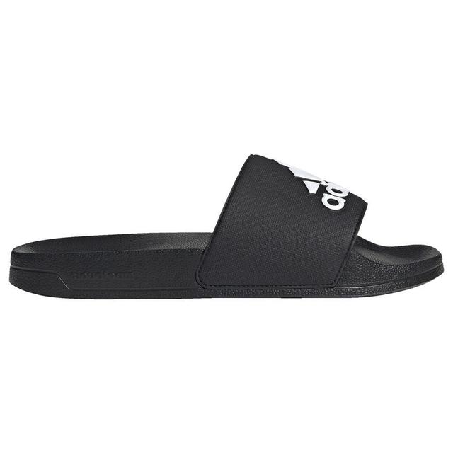 adidas Slide Adilette Shower - Core Black/footwear White/core Black, size 46 on Productcaster.